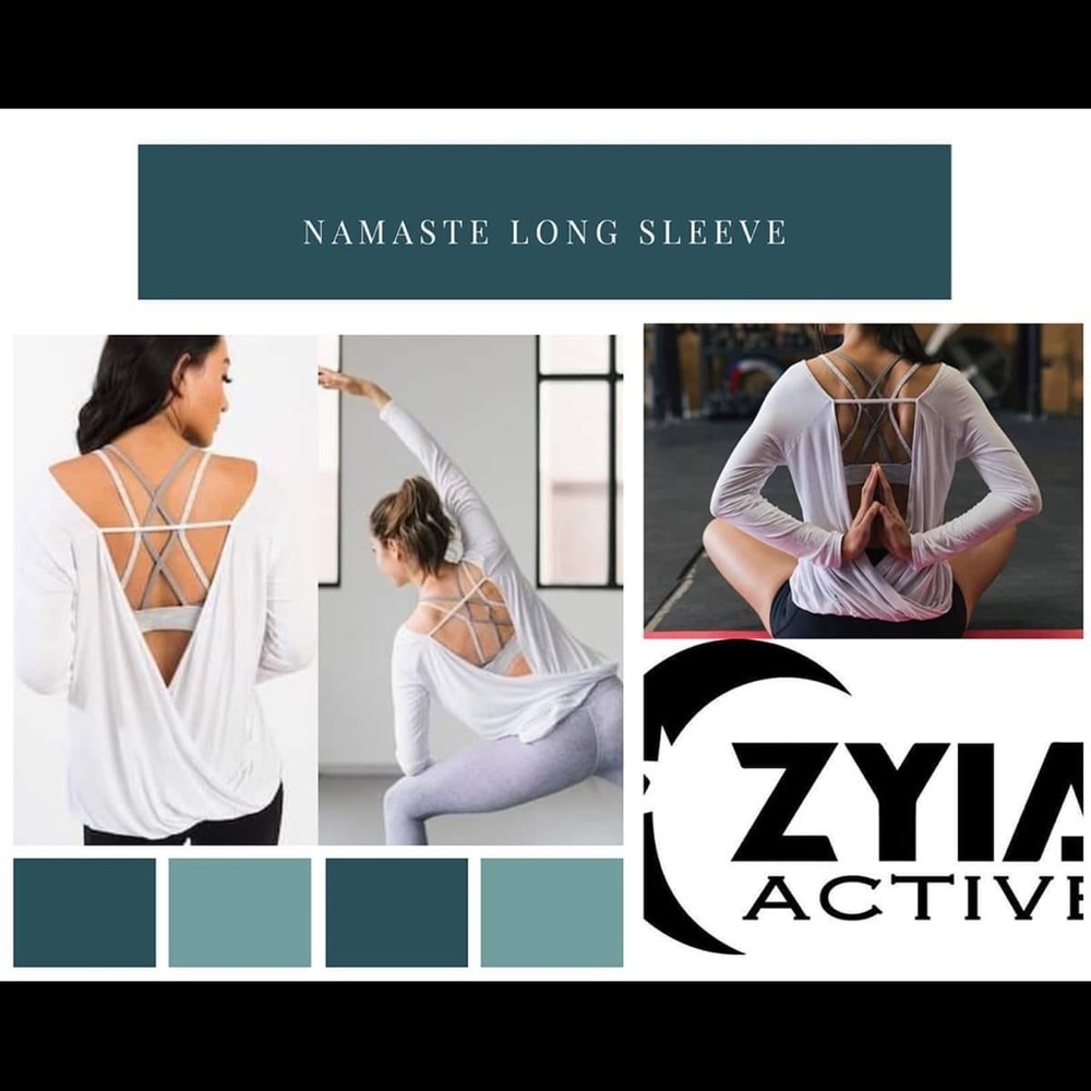 🎉 SOLD 🎉 Namaste Long Sleeve T  Small